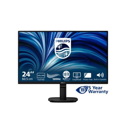3. Philips Computermonitor der Serie 2000, Modell 24B2N2200/00, 60,5 cm (23,8 Zoll), 1920 x 1080 Pixel, Full HD LCD, Schwarz