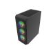 29. FURY COMPUTERGEHÄUSE FURY SHOBO SH4F RGB MIDI MIT FENSTER SCHWARZ