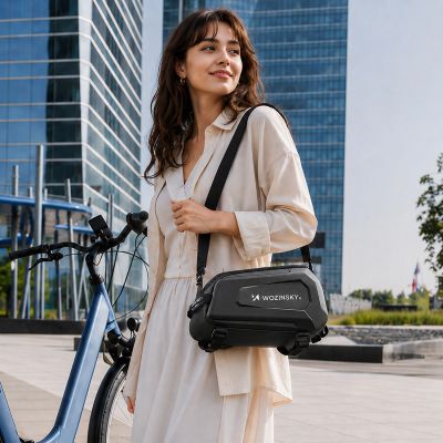 18. Wozinsky WSR-01B Fahrradtasche für Kofferraum 9l - Schwarz