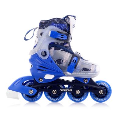 Rollschuhe/Verstellbare FunActiv Adapt LED 4-in-1 Rollschuhe für Jungen