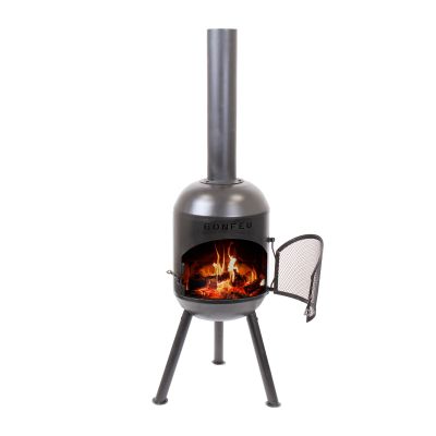 9. Bonfeu Bonsolo Gartenkamin schwarz 3401