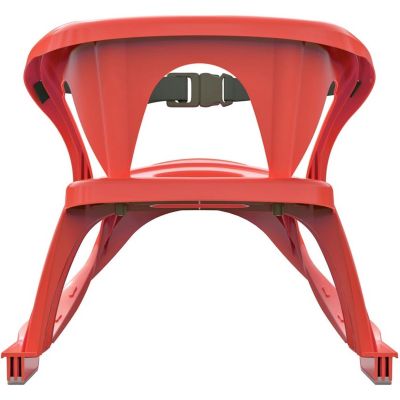 5. KUNSTSTOFFSCHLITTEN MIT RÜCKENLEHNE 88x45x42CM ROT