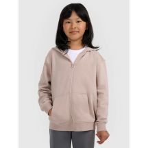 Mädchen-Sweatjacke mit Kapuze 4F 4FJRAW25TSWSF2466-83S