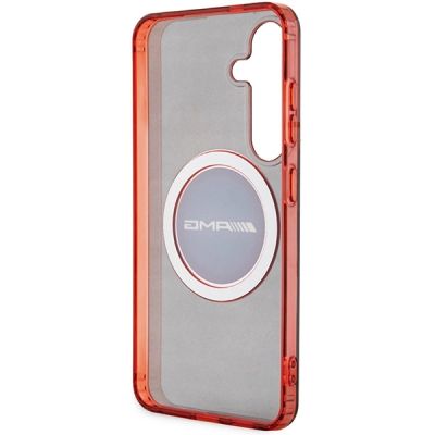 7. AMG Transparente Bicolor MagSafe-Hülle für Samsung Galaxy S24 – Schwarz