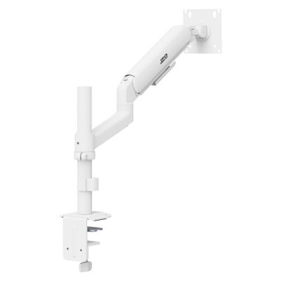 9. ERGO Büromonitorhalterung mit Gasfeder, 17"-32", 1-10 kg, mattweiß, max. VESA 100x100, ER-691 W