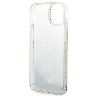 7. Karl Lagerfeld KLHCP14MLMNMS iPhone 14 Plus 6,7" Hardcase Silber / Silber Liquid Glitter Monogram