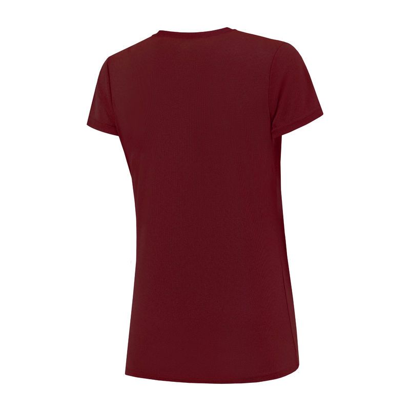 2. Rogelli Damen-T-Shirt, Aktionsangebot, bordeauxrot, Größe XS