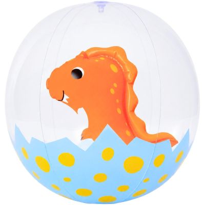 AUFBLASBARER STRANDBALL 50 CM DINOSAURIER 53198