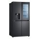 11. LG GMG960EVJE Side-by-Side-Kühlschrank mit mehreren Türen, 179 cm, Essence Black Steel, Mattschwarz, Total NoFrost, Wasserzulauf