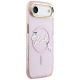 4. Karl Lagerfeld IML Choupettes Karl Script Logo MagSafe iPhone Air Hülle - Pink