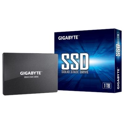 5. Gigabyte SSD 1 TB SATA3 2,5" (550/500 MB/s)