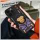 8. Nimmy Cool&Cute 2.0 Monkey Case für iPhone 15 Pro - Schwarz