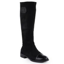 Damen-Lacklederstiefel, schwarz, M.Daszyński MR2251-19