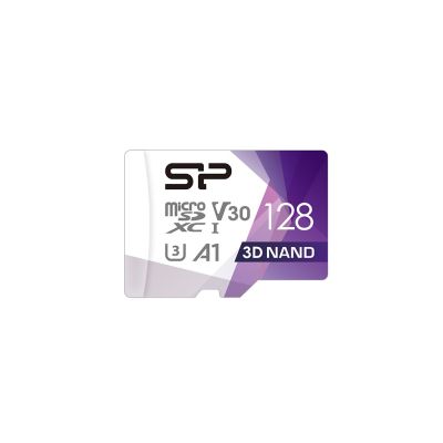 2. Silicon Power microSDXC Superior Pro 128GB V30 UHS-1 U3 A1 Speicherkarte + microSD-SD-Adapter