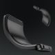4. Carbon Case iPhone 14 Pro flexible Gel Rückseite schwarz