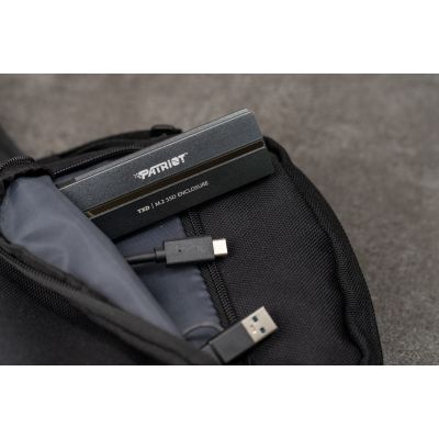 10. Patriot TXD USB-3.2-Gehäuse für M.2-NVMe-SSD 1.3, bis zu 8 TB – Aluminium
