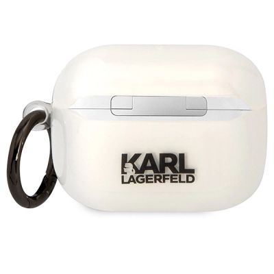 2. Karl Lagerfeld KLAPHNIKTCT AirPods Pro Hülle transparent Karl`s Head