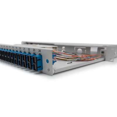 27. Digitus Glasfaserpanel, mit Zubehör, SC, OS2