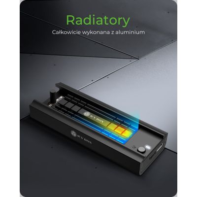 6. ICY BOX IB-180MC-C31 SSD-Gehäuse Schwarz M.2