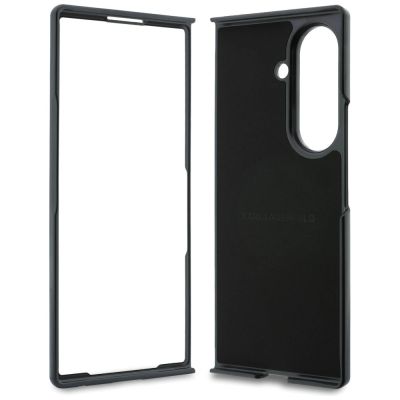 6. Karl Lagerfeld Karl&Choupette Pins MagSafe Hülle für Samsung Galaxy Z Fold 8 Ultra - Schwarz