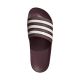 4. Adidas Adilette Aqua Burgundy Flip-Flops KJ7353
