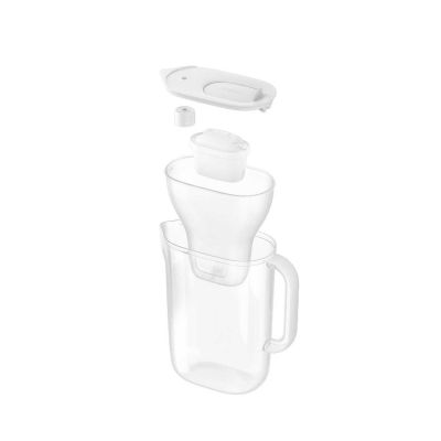 6. Brita Essential XL Wassertank + 3 Filterkartuschen (weiß)