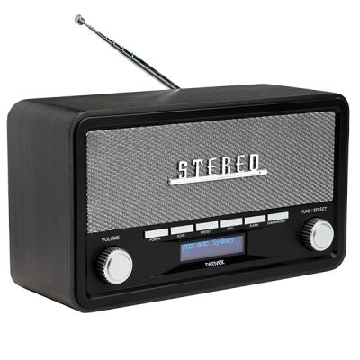 Radio Denver DAB-18 Retro Bluetooth – DAB/DAB+/FM – Stereo – Grau
