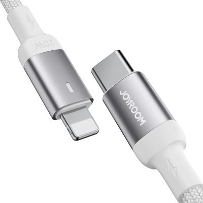 8. Joyroom Extraordinary Series A10 Lightning /USB-C-PD-Kabel (20 W, 1,2 m) – Weiß