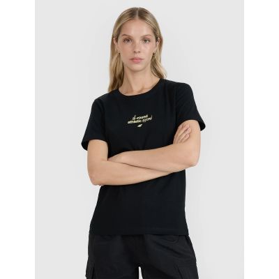 Damen-T-Shirt mit Aufdruck, regulär, Größe 4F 4FRSS25TTSHF2786-20S