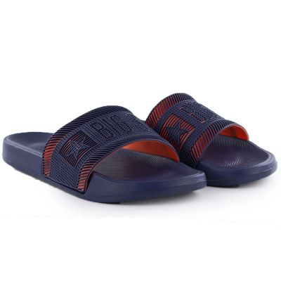 3. Herren-Flip-Flops in Marineblau, Modell Big Star RR174A052, geeignet für Strand und Pool