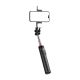 2. Selfie-Stick WC13YDS Teleskopstativ 1,3 m mit Doppellampe und Telefonhalter – Schwarz