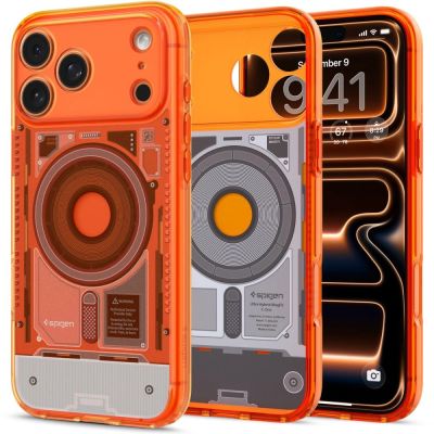 Spigen Ultra Hybrid MagSafe Hülle für iPhone 18 Pro Max / 17 Pro Max – Orange