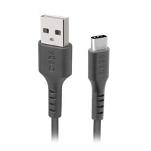 SBS TECABLETYC1KPOS USB-A – USB-C-Kabel 1 m – Schwarz