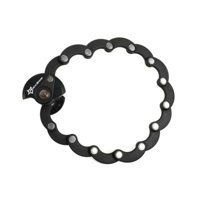 3. Rockbros WL798 Faltbares U-Schloss Fahrradschloss - Schwarz