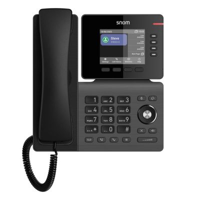3. Snom D810W VoIP-Telefon, Schwarz, IPS, WLAN