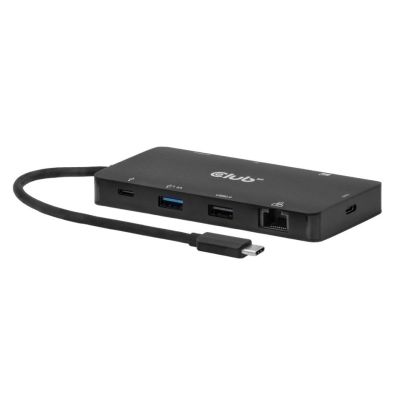 4. Club3D USB-C 9-in-1-Hub >2xHDMI/2xUSB/USB-C/LAN 4K60Hz PD100W (Einzelhandel)