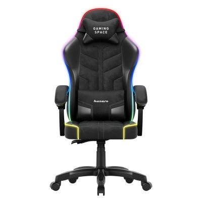 Huzaro Force 2.7 RGB Schwarzer Gaming-Stuhl
