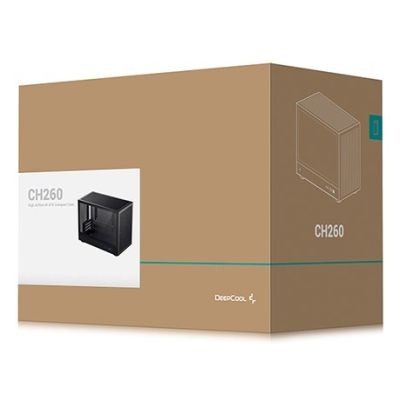 13. DeepCool CH260 Micro Tower Schwarz