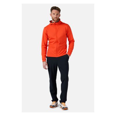 2. ROSSIGNOL Herren Mid Layer Thin Fz Sweatshirt Orange