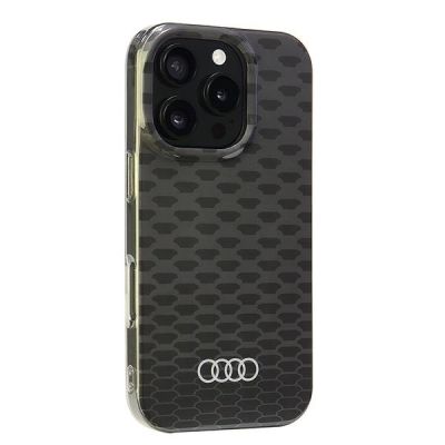 2. Audi IML Stitching Pattern MagSafe iPhone 16 Pro 6,3" schwarz/schwarz Hardcase AU-IMLMIP16P-Q5/D3-BK