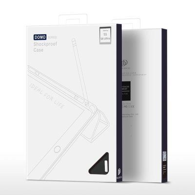 5. DUX DUCIS Domo faltbare Hülle für Tablet mit Smart Sleep Funktion Samsung Galaxy Tab S8/S9 Ultra Ständer schwarz