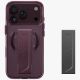 2. Uniq Heldro Air Magclick Ladehülle für iPhone 18 Pro / 17 Pro - bordeauxrot