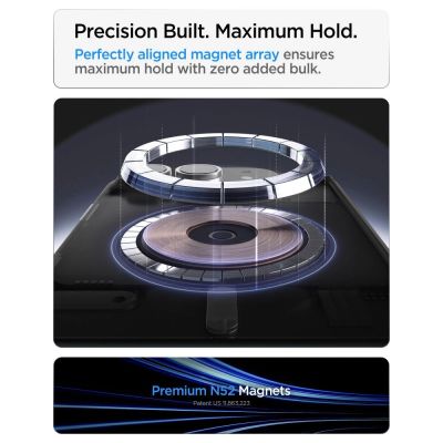 13. Spigen Slim Armor Pro S Magsafe Hülle für iPhone Duo – Schwarz