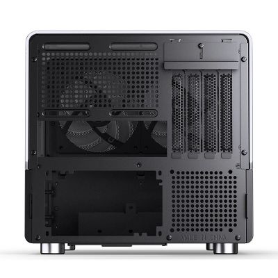 17. Jonsbo V12 PC-Gehäuse, Mini-Tower, Micro-ATX – schwarz