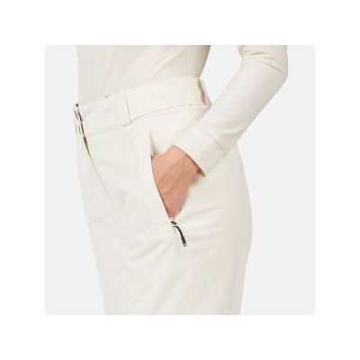 4. ROSSIGNOL W Isolierte Skihose Damen Weiß