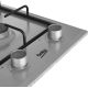 4. Beko HDCG 32220 FX Edelstahl Einbau-Gasherd 29 cm 2 Kochzonen
