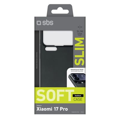 2. SBS Instinct Hülle für Xiaomi 17 Pro – Schwarz