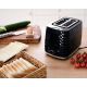 12. ELDOM TOSTER TO280C TOSTI 780 W, stufenlose Leistungsregelung, 7 Leistungsstufen, Schwarz