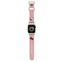 Hello Kitty Silikon-Kopfband für Apple Watch 42/44/45/49 mm – Rosa