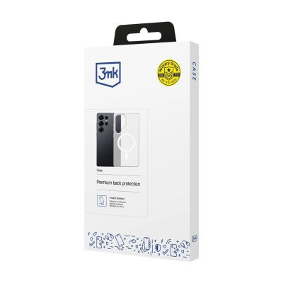 8. 3mk Smoke MagCase für Samsung Galaxy S25 Ultra - Weiß-Transparent